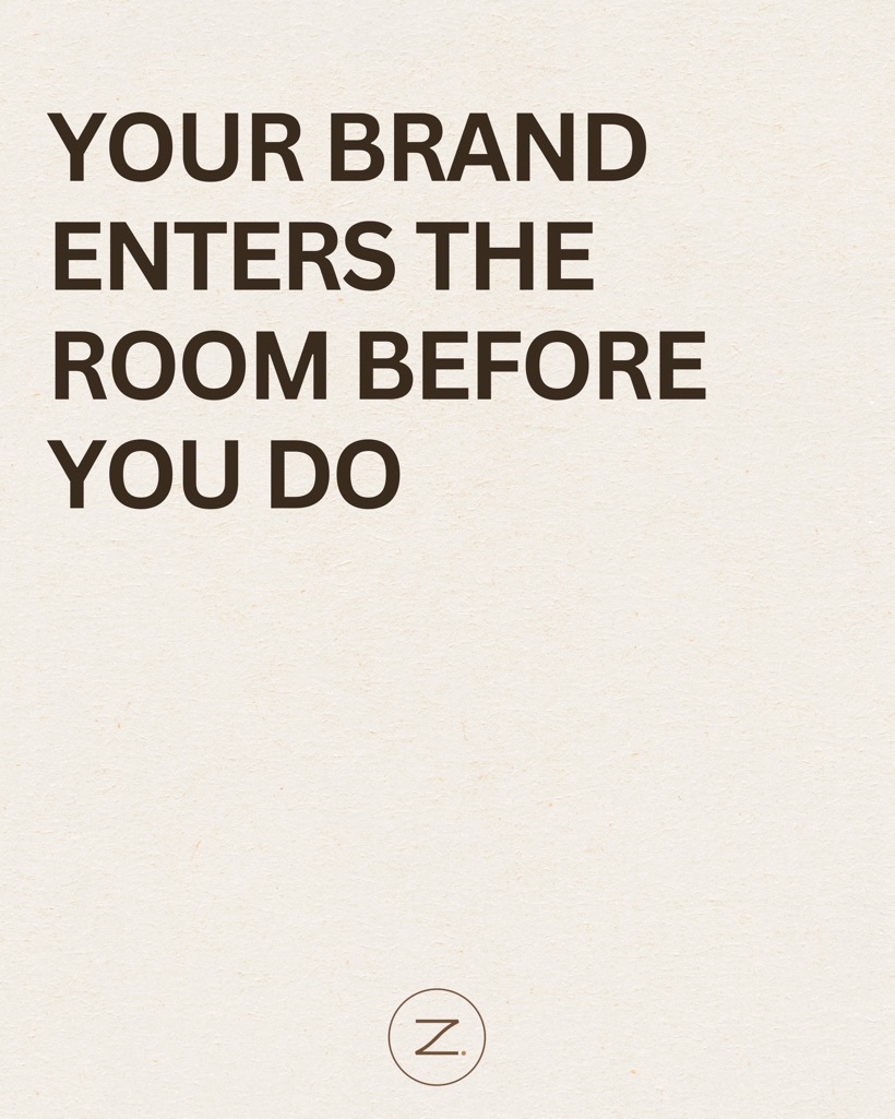 ZENSES Lab post: Your brand enters the room before you do